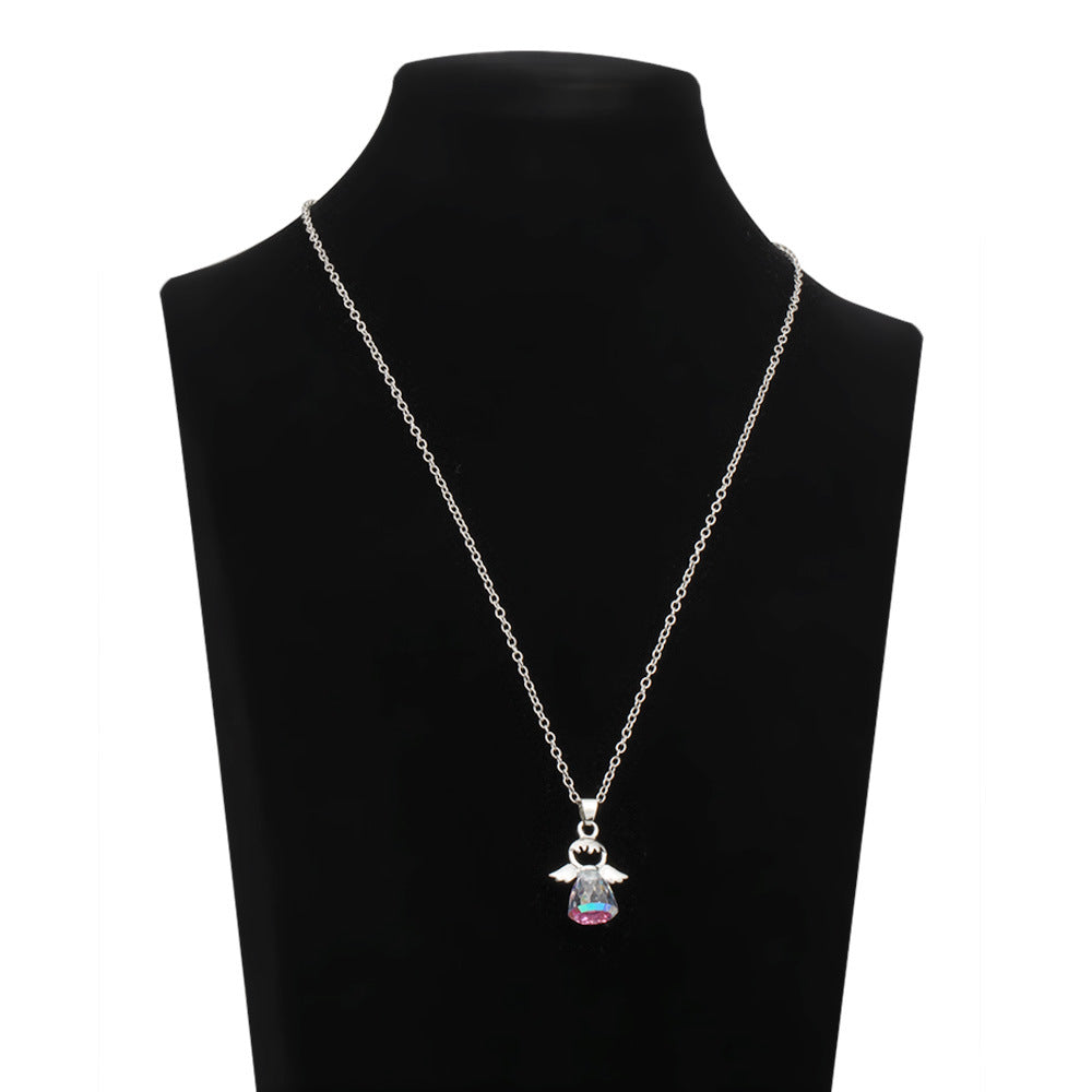 Crystal Little Angel Women's Necklace - Kaldas Online Shopping
