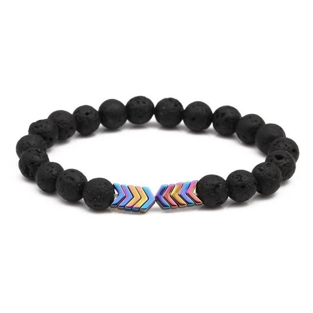 Volcanic Stone Magnet Bracelet - Kaldas Online Shopping