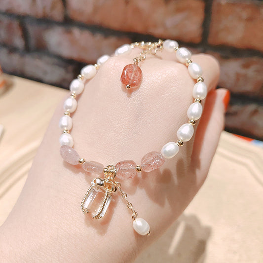 Flourishing Blossom Baroque Pearl Bracelet - Kaldas Online Shopping