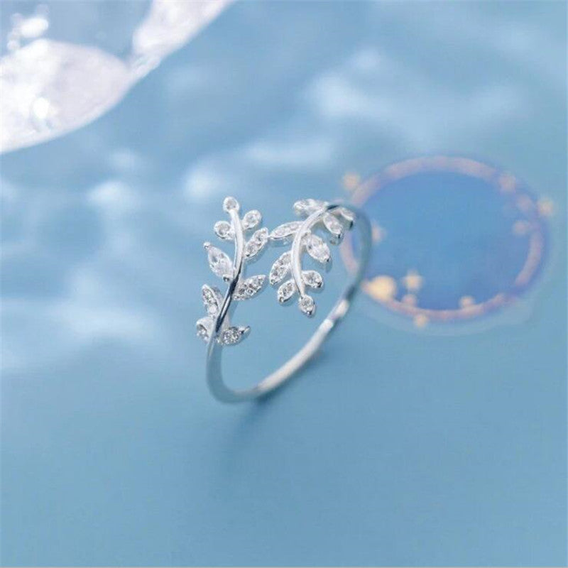 Leaf shape Ring - Kaldas Online Shopping