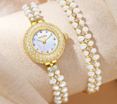 Pearl Luxury Watch for Ladies