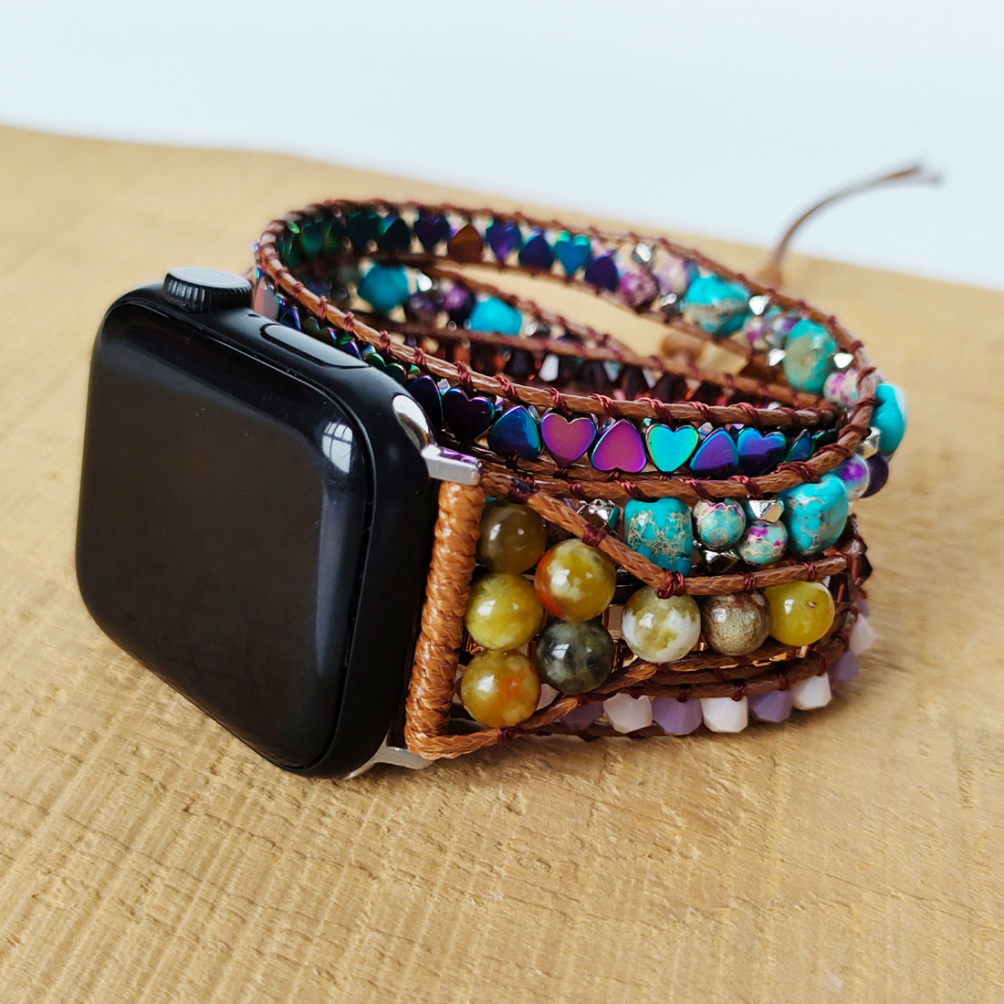 Natural Rough Woven Watch Band