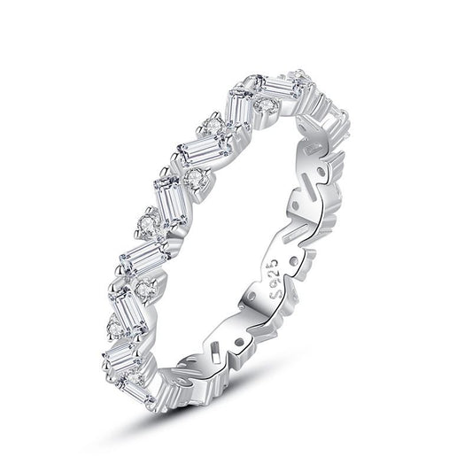 Sugar Cube Niche Design Ring - Kaldas Online Shopping
