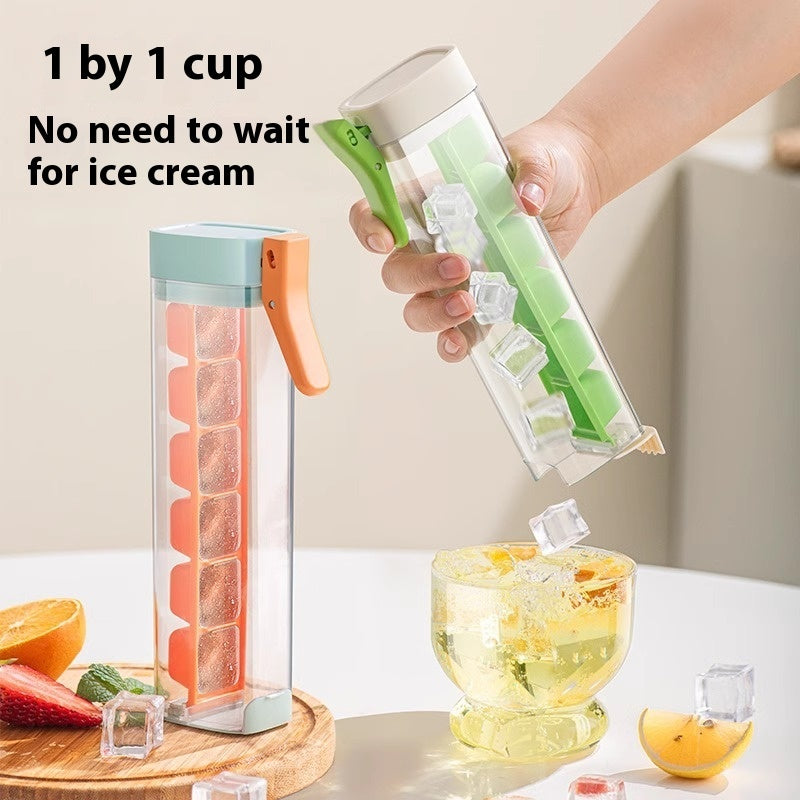 Food-Grade Ice Cube Maker with Storage Box
