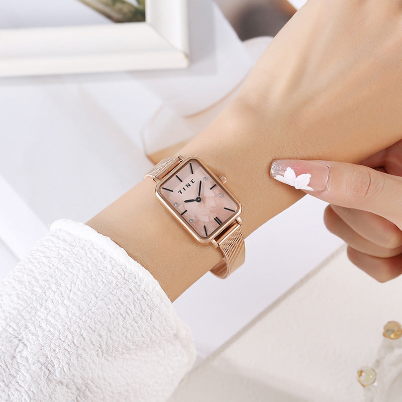 Square Shape Quartz Watch