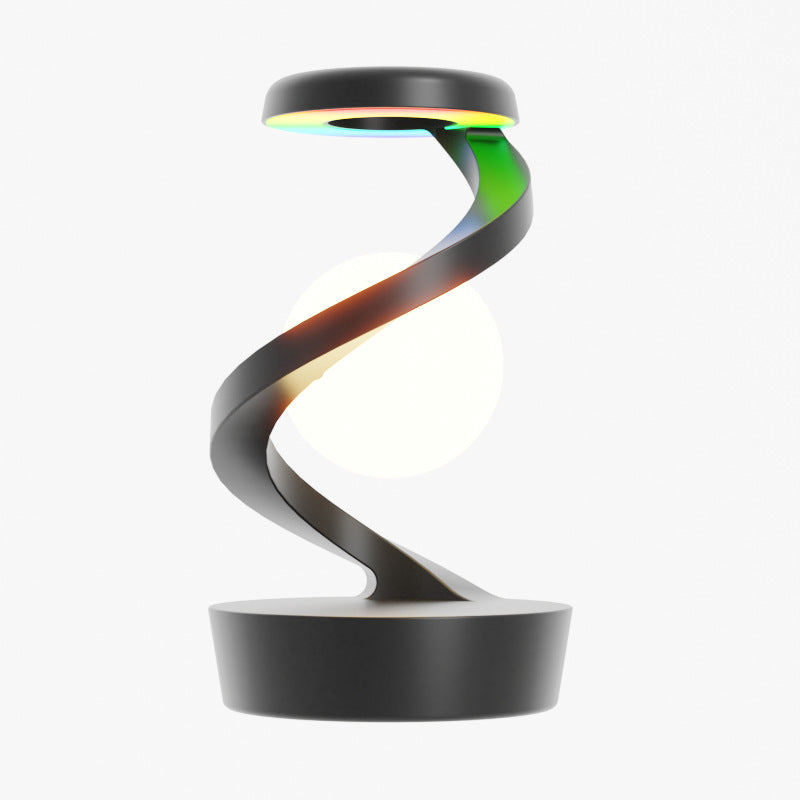 Rotating Moon Lamp with Wireless Charger