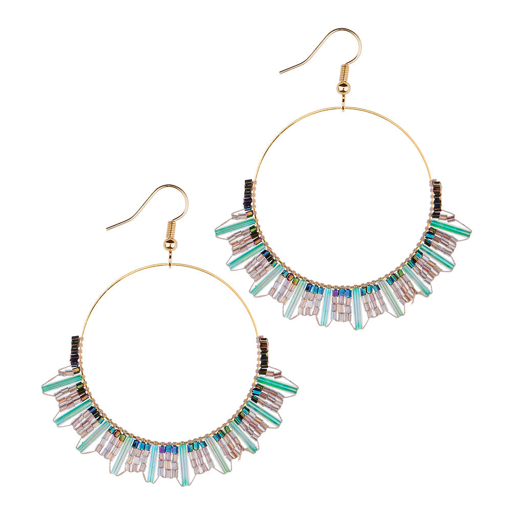 Ethnic Style Retro Beaded Earrings