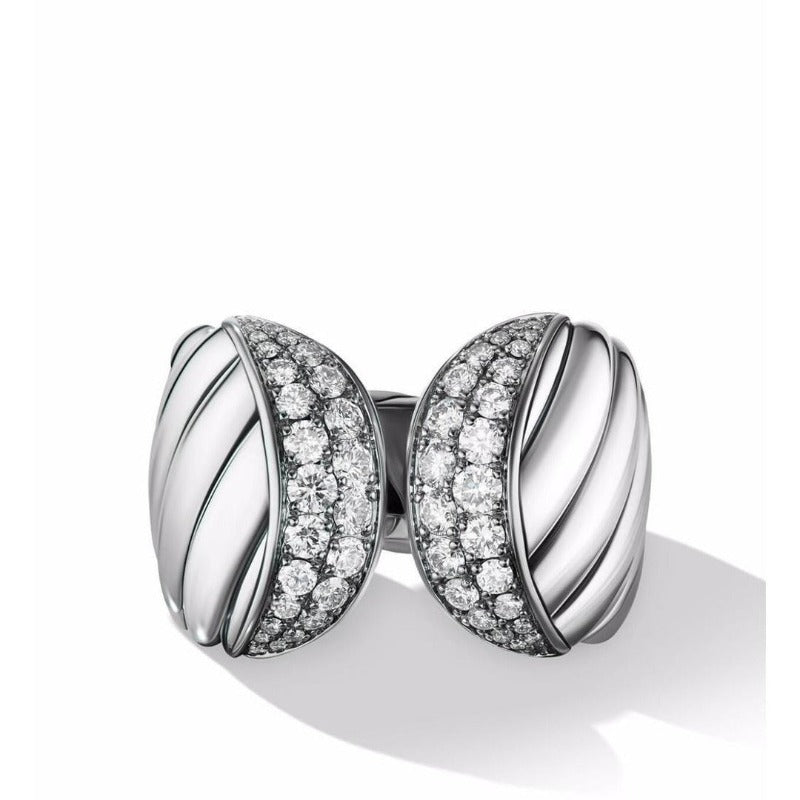 925 Sterling Silver Double-headed Snake Ring