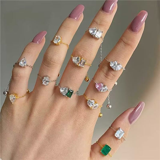 Silver All-match Design Ring - Kaldas Online Shopping