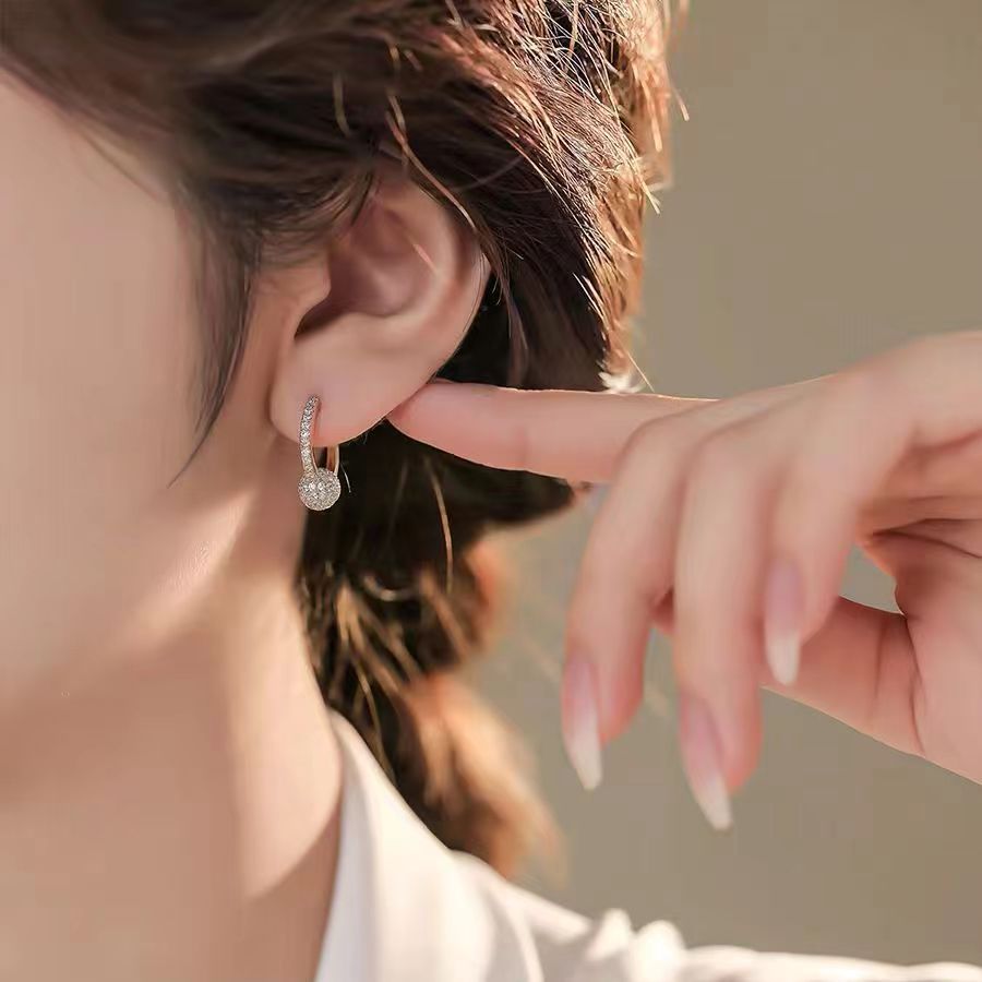 Copper Round Shape Earrings