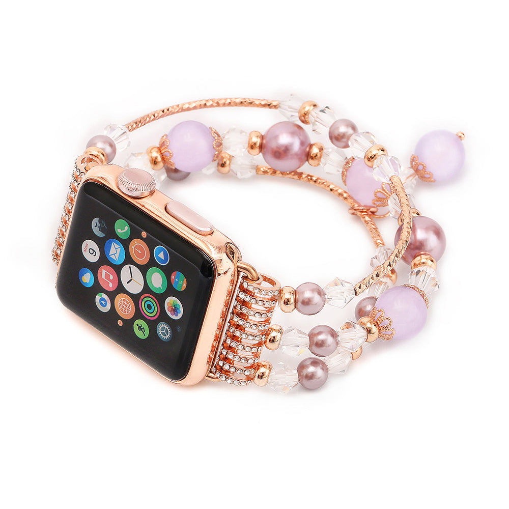 Agate Crystal Watch Band