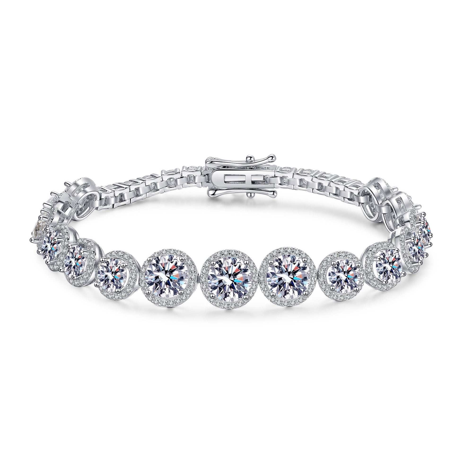 Silver Sparkling Bracelet - Kaldas Online Shopping