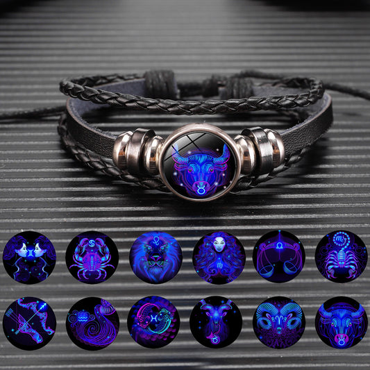 Zodiac Design Bracelet - Kaldas Online Shopping