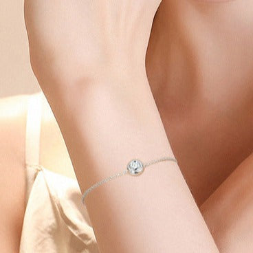 Simple Silver Bracelet - Kaldas Online Shopping