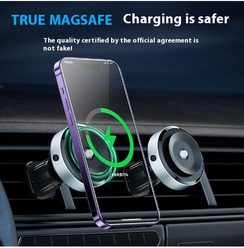 Smart Magnetic Car Phone Holder: Double-Sided Universal Bracket