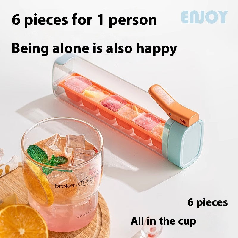 Food-Grade Ice Cube Maker with Storage Box
