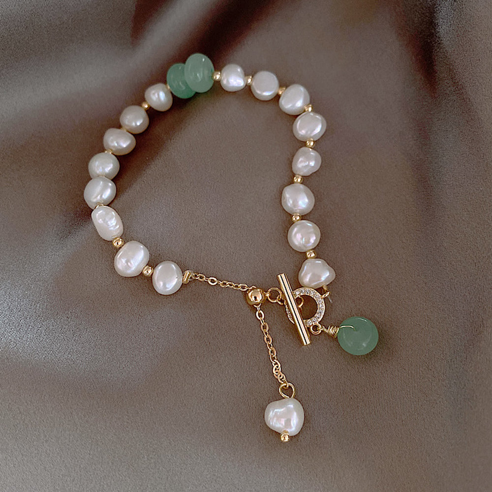 Freshwater Pearl Adjustable Bracelet - Kaldas Online Shopping